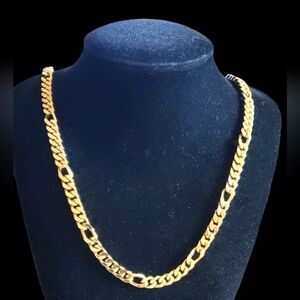 Vtg. 80's Gold Chain Men's Necklace